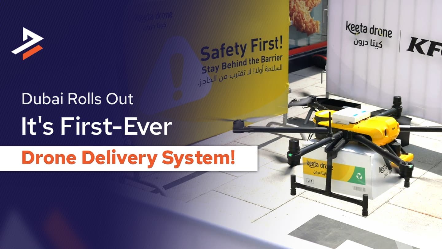 UAE’s First Commercial Drone Delivery Service Launched in Dubai Silicon Oasis