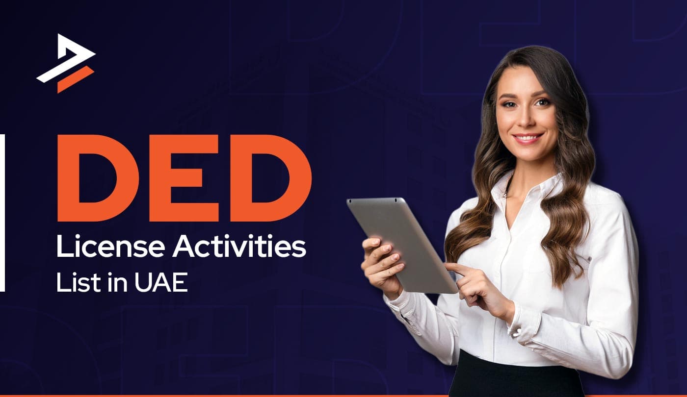 DED License Activities List in UAE 