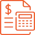 Accounting and tax icon