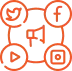 Digital marketing icon