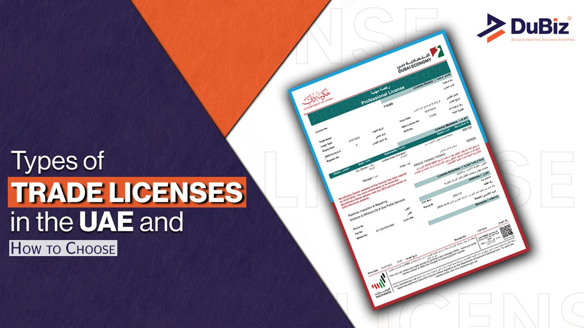 Types of Trade License in UAE